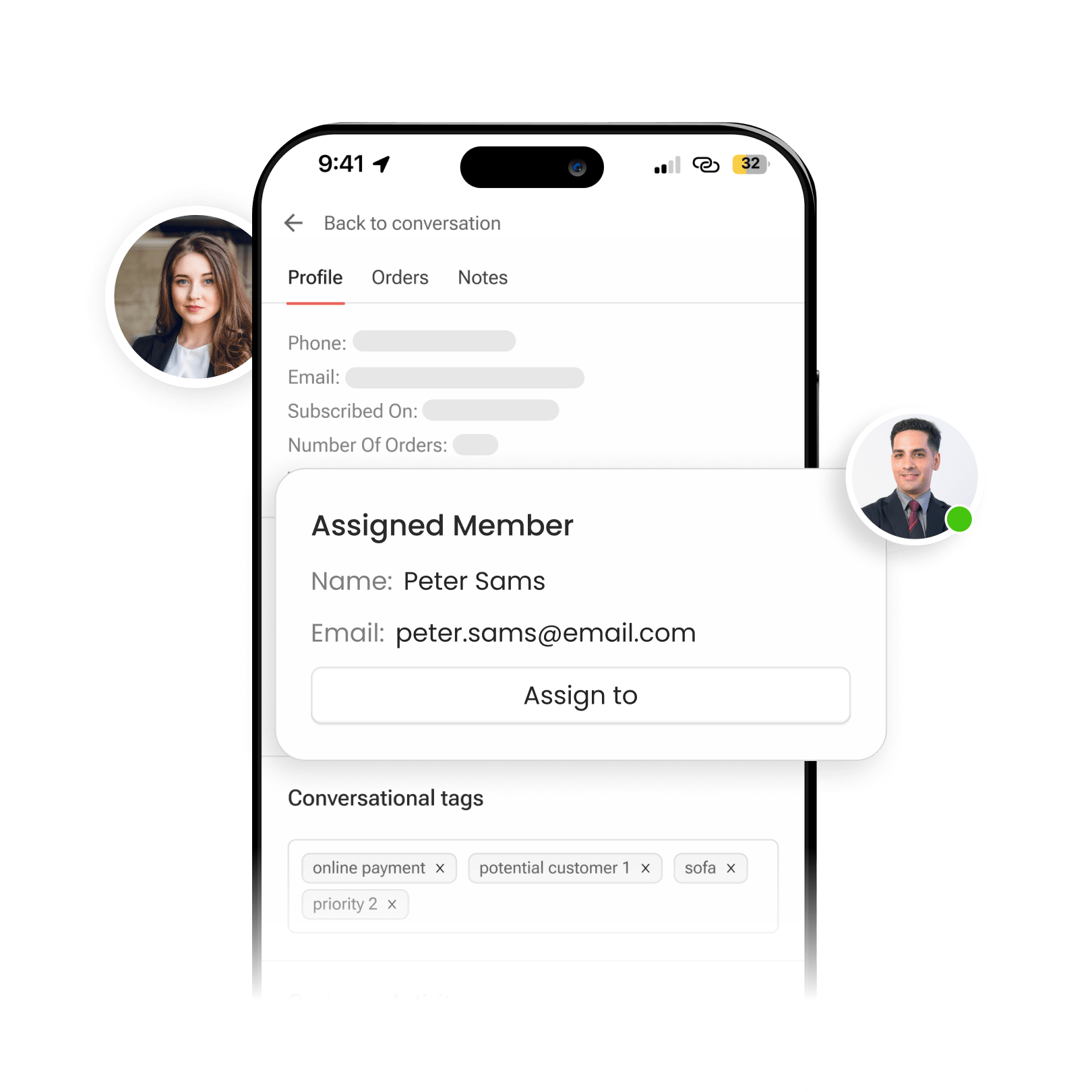 Assign agents Assign agents